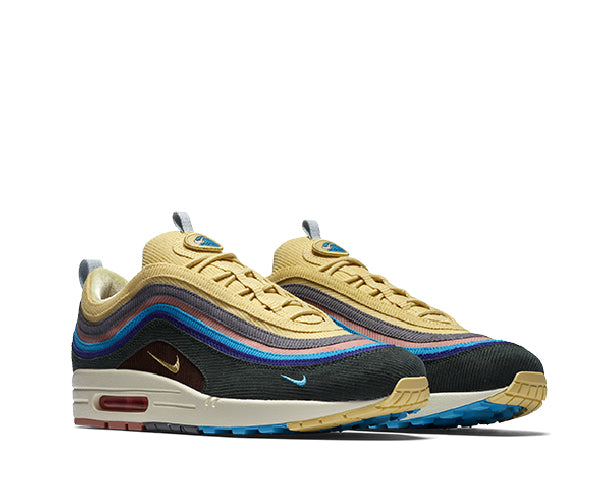 Nike Air Max 1/97 VF Sean Wotherspoon Seitenansicht — Samt und Mesh