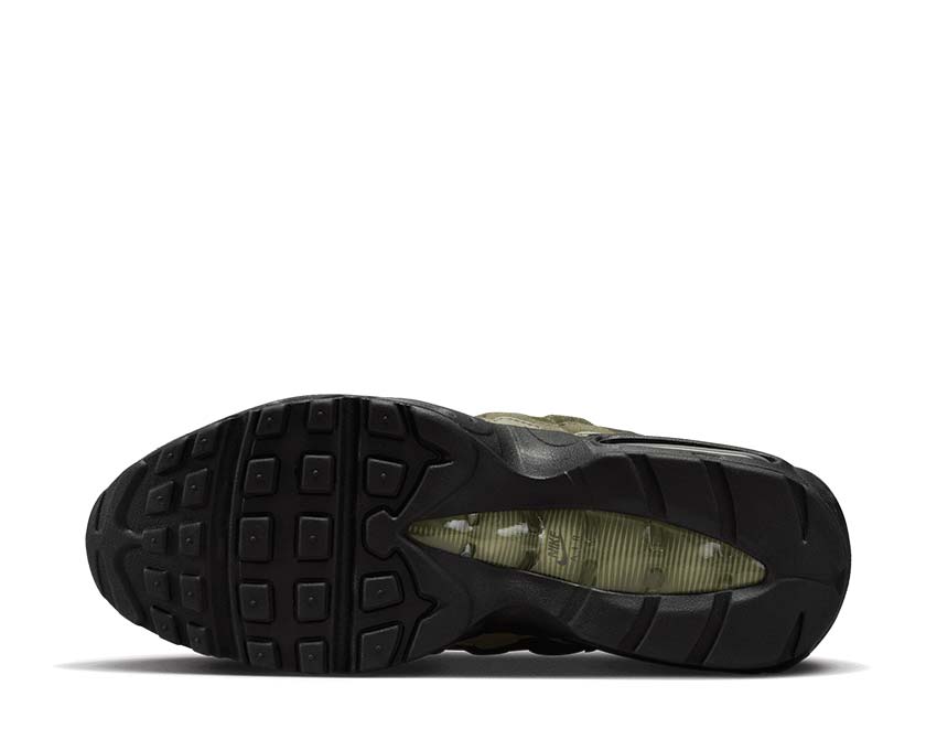 Nike Air Max 95 Black Earth Sequoia — Dreiviertelansicht Herren