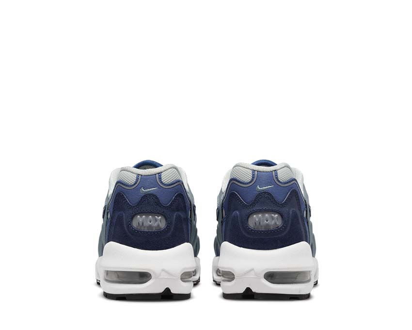 Nike Air Max 96 II Premium Light Silver Aviator Grey Sohle — Air Max 96 sichtbare Einheit
