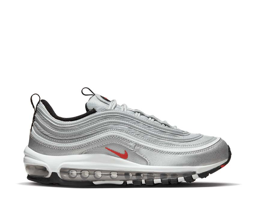 Nike Air Max 97 OG Wmns Metallic Silver Varsity Red White Black — Damen Sneaker Air Max 97