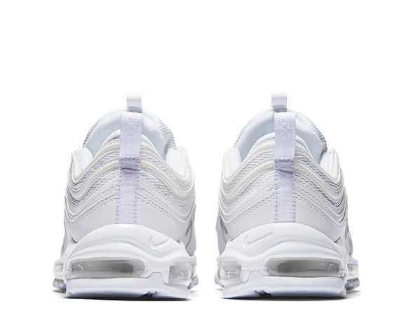 Nike Air Max 97 White détail — tige mesh blanc premium