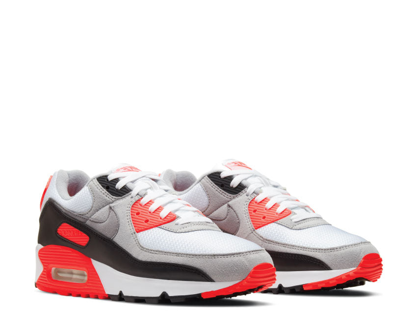 Nike Air Max III White Black Cool Grey vue latérale — mesh et synthétique