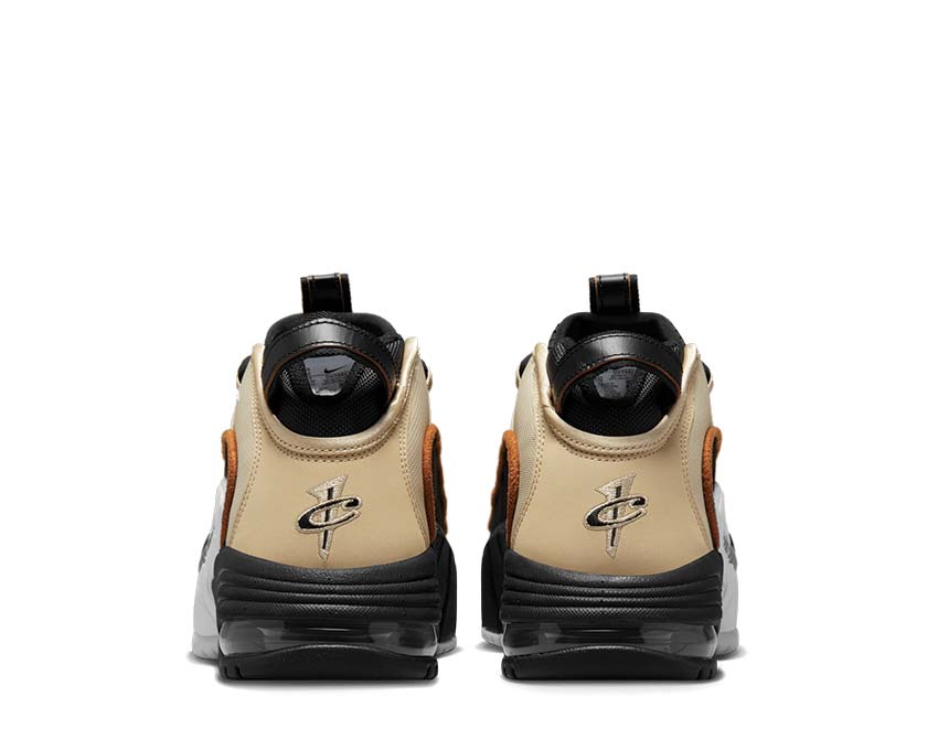 Nike Air Max Penny Rattan Black Summit White Ale Brown suela — Air Max visible