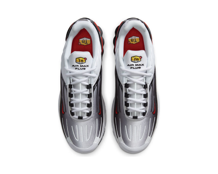 Nike Air Max Plus III White Team Orange Detail — Team Orange Einsatz