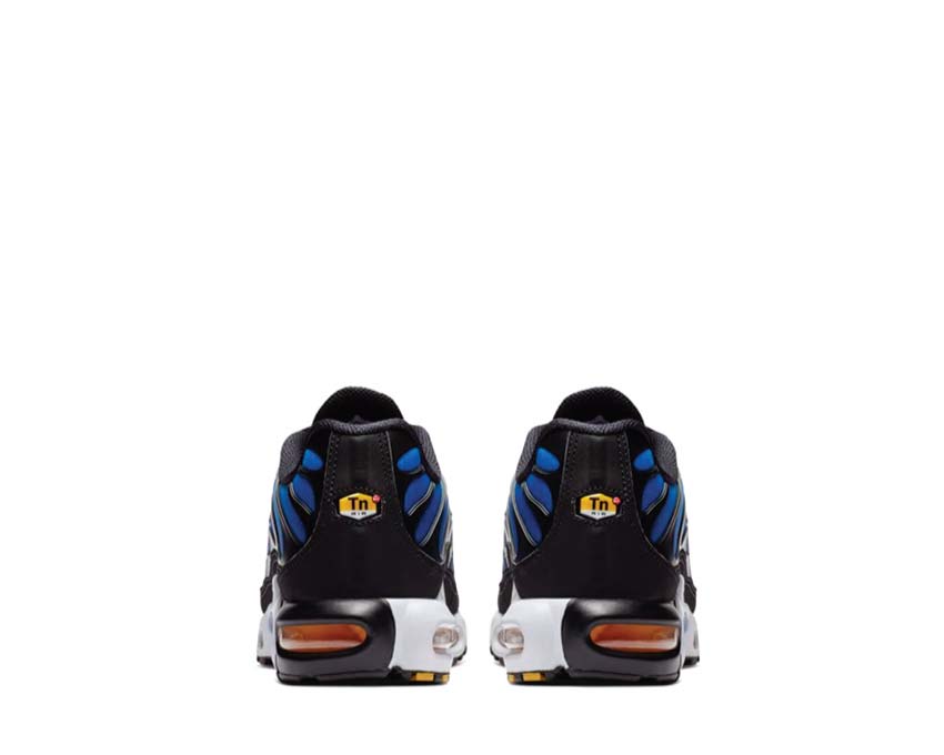 Nike Air Max Plus OG Hyper Blue sole — visible Tuned Air