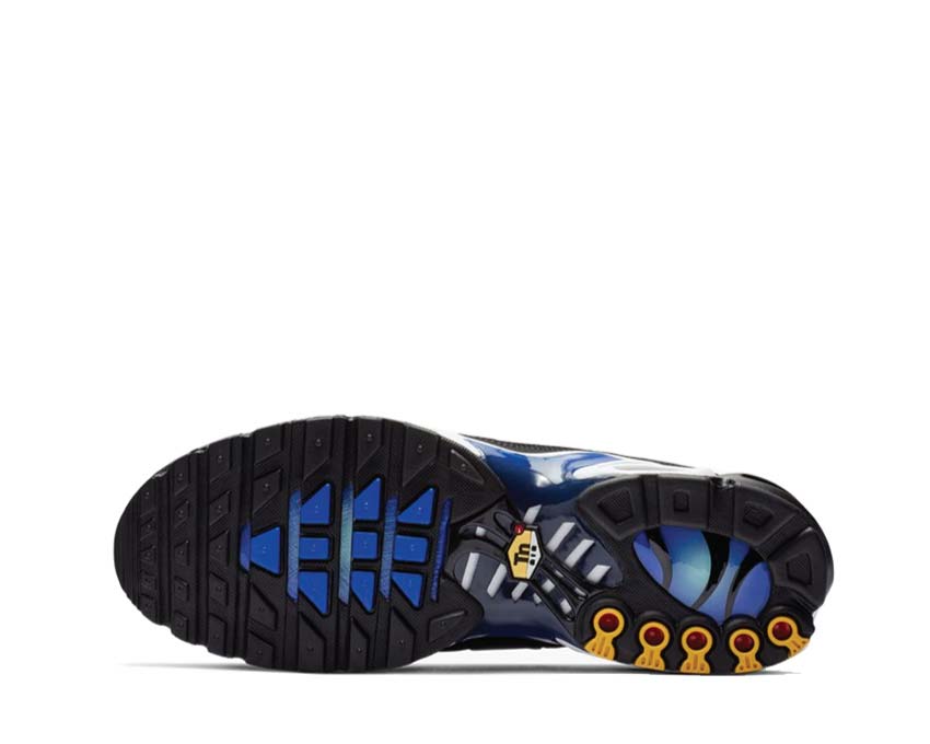 Nike Air Max Plus OG Hyper Blue — rear view Hyper Blue colorway