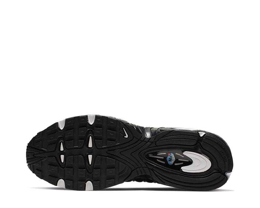 Nike Air Max Tailwind IV Black — rear view black colorway