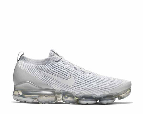 Nike Air Vapormax Flyknit 3 Platinum — unisex sneaker platinum colorway