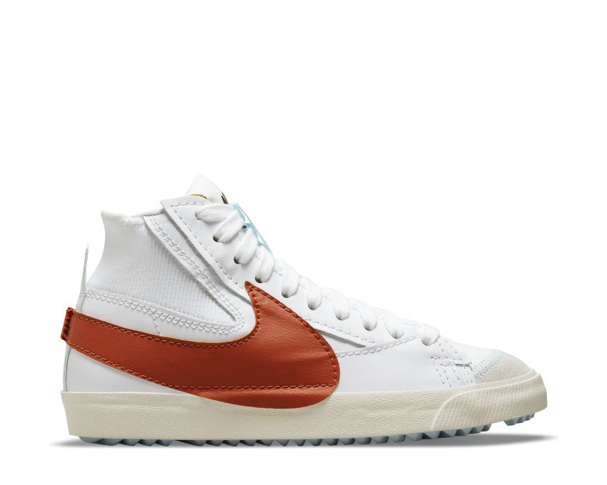 Nike Blazer Mid '77 Jumbo White Dark Russet — men's sneaker high ankle vintage