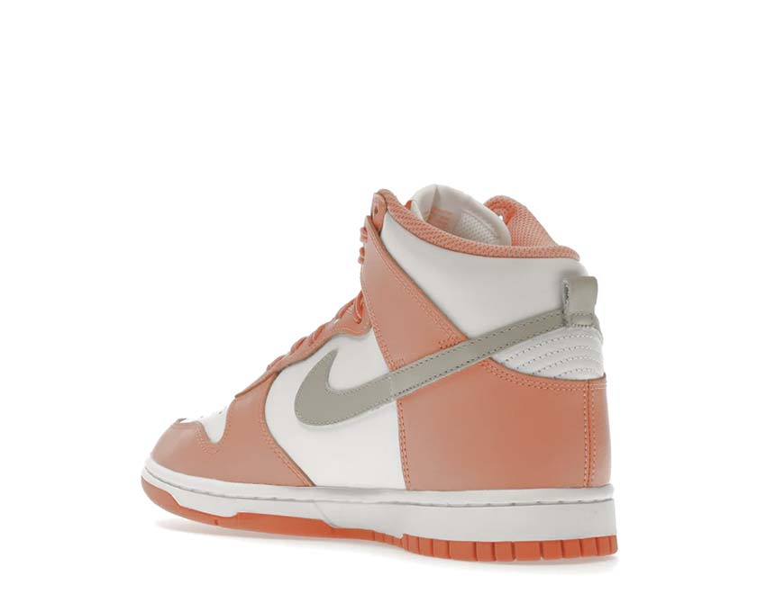 Nike Dunk High W Crimson Tint LT Iron Ore semelle — Dunk haute