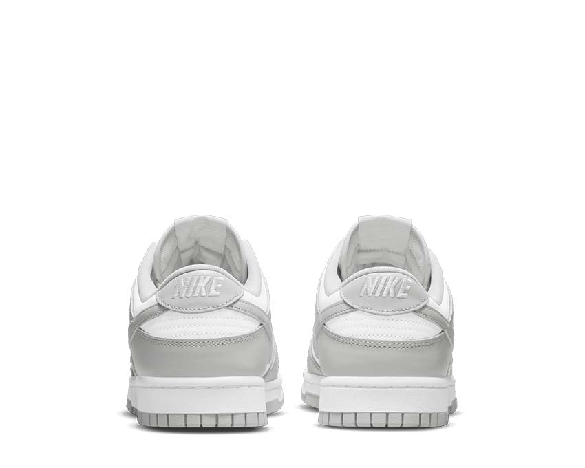 Nike Dunk Low Retro Grey Fog sole — grey vulcanized sole