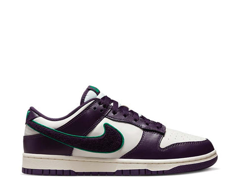Nike Dunk Low Sail Grand Purple Neptune Green — sneaker homme colorway tricolore