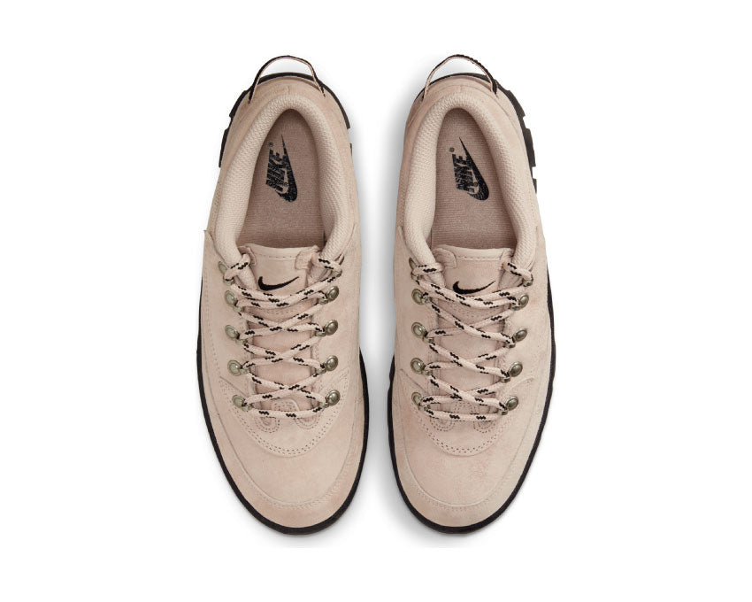 Nike Lahar Low Fossil Stone detail — fossil stone mesh upper