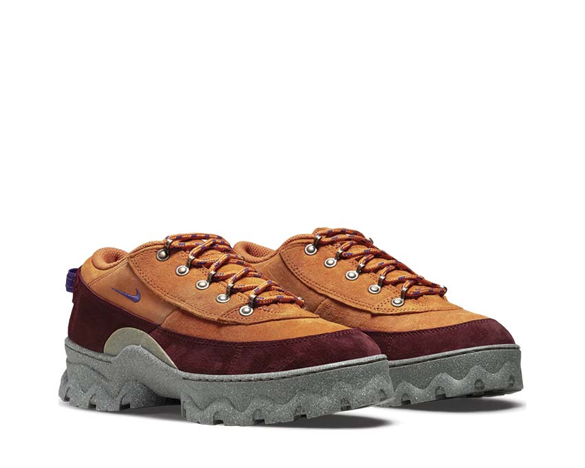Nike Lahar Low Sport Spice side view — synthetic sport upper