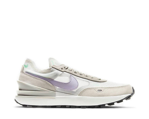Nike Waffle One Light Bone Summit White — women's sneaker waffle sole lilac