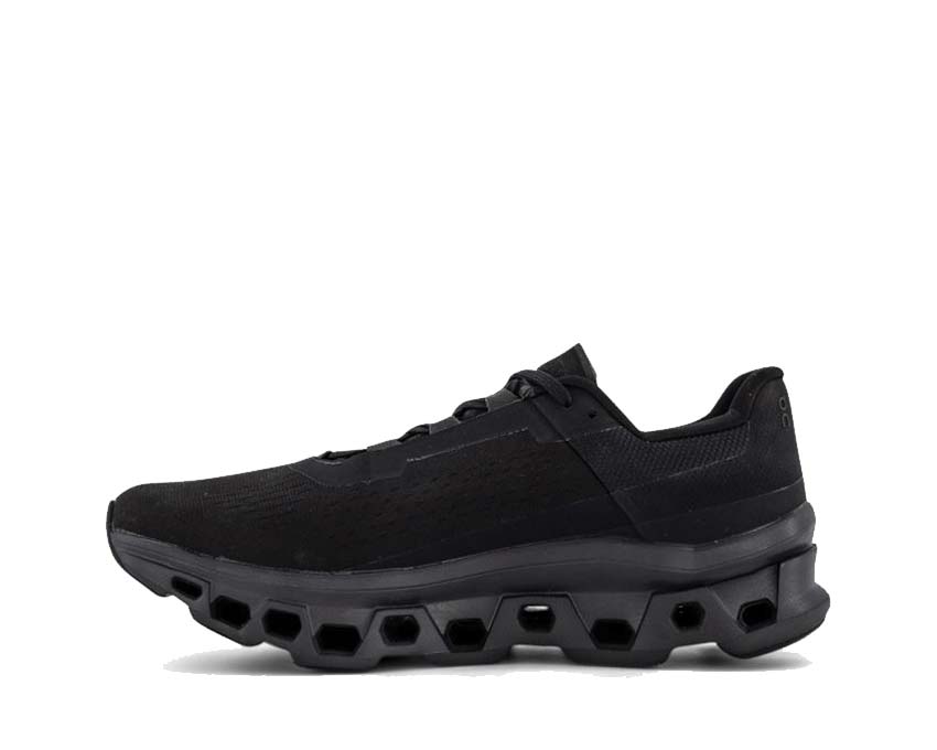 On Cloudmonster All Black sole — Speedboard sole