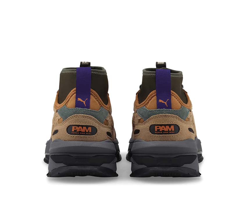 Puma Nano RDR PAM Black sole — lugged running sole