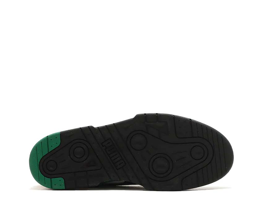 Puma Slipstream Archive Remastered White Vine Black Detail — strukturierte Fersenkappe