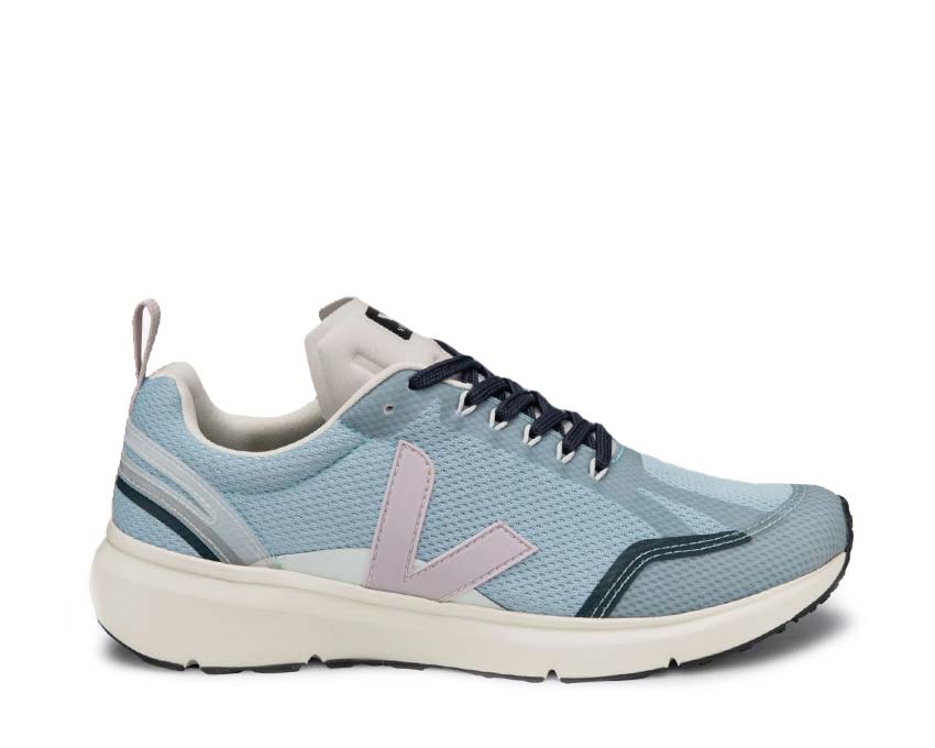 Veja Condor 2 Steel/Parme — women's sneaker eco-friendly mesh